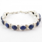 925 sterling silver lapis lazuli bracelet
